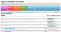 Desktop Screenshot of fororepublicadominicana.com